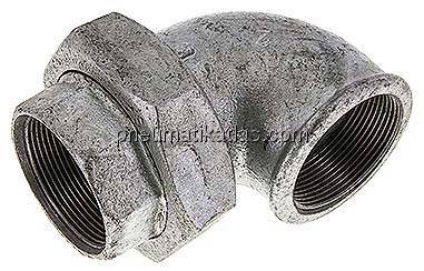 Winkel-Verschraubung flach dichtend Rp 2" (IG)