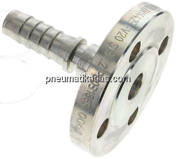 Flansch, DIN EN 14423(19x33) PN 10/16/25/40,DN20, Stahl verzinkt