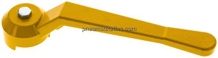 Kombigriff-gelb, Größe 6, Standard (Stahl verzinkt und lackiert)