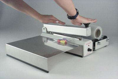 Tischschweissgerät 300 mm mit Schneidvorr.