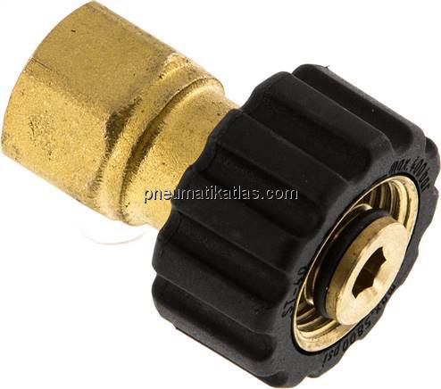 Waschgeräte-Adapter M 22x1,5 (Ü-Mutter) - G 3/8" (IG)