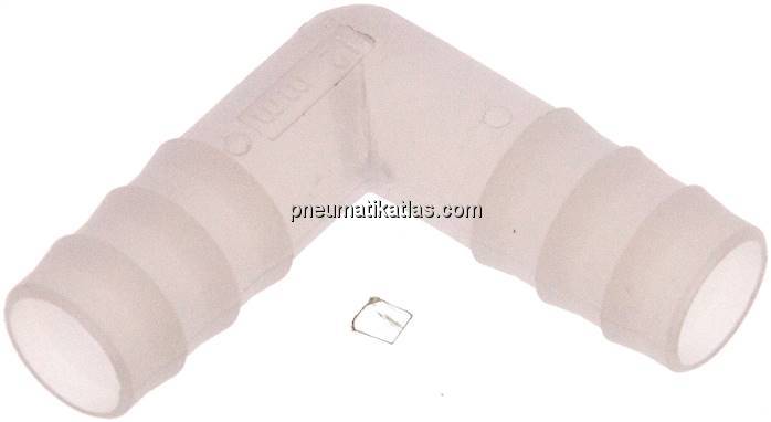 Winkel-Schlauchverbinder 13 (1/2")mm, PVDF