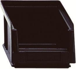 Sichtlagerkasten PLKL 4 B105xT164xH75 mm ESD leitfähig schwarz LA-KA-PE