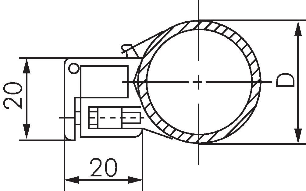 Zeichnung: Spannband für Rundzylinder & Zylinderro