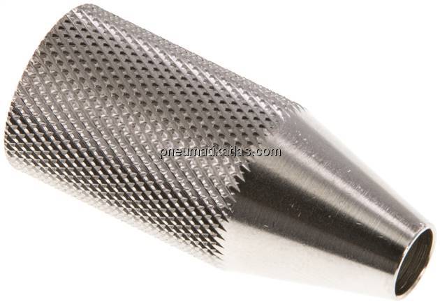 Regulierdüse, Messing vernickelt, M 12x1