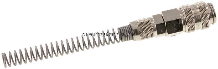 Kupplungsdose (NW5) 6x4mm Schlauch m. Knickschutz