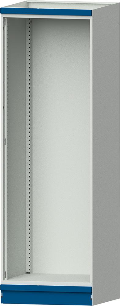 Leergehäuse Modell 100 B715xT720xH2200mm RAL 7035