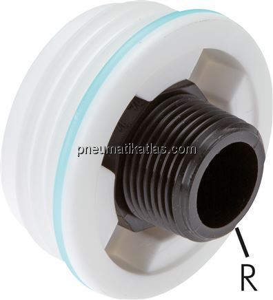 Exemplarische Darstellung: Fassadapter (Fassgewind