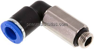 Winkel-Steckanschluss, lang G 1/8"-8mm, IQS-Standard