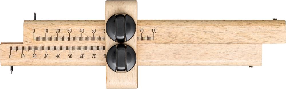 Streichmaß m. zwei Schrauben 170mm FORUM