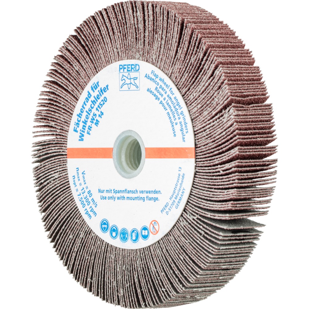 Fächerschleifwerkzeuge FR WS 11520 M14 A 80