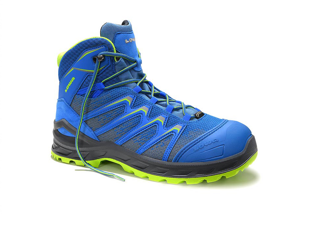 Sicherheitsschnürstiefel LARROX Work GTX blue Mid S3 CI