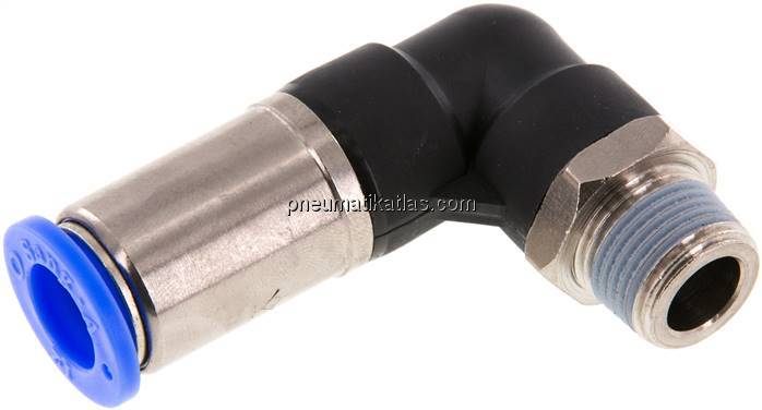 Winkel-Steckanschluss, selbstabsperrend R 3/8"-12mm