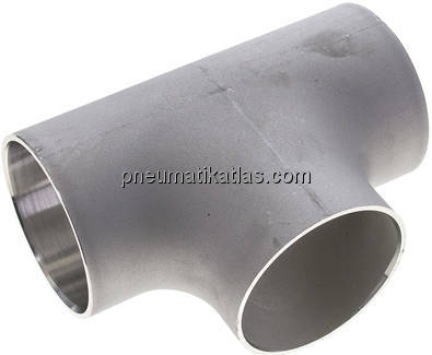 T-Stück 76,1x2,3mm, 1.4541 geschweißt, EN 10253 Typ A (DIN 2615)