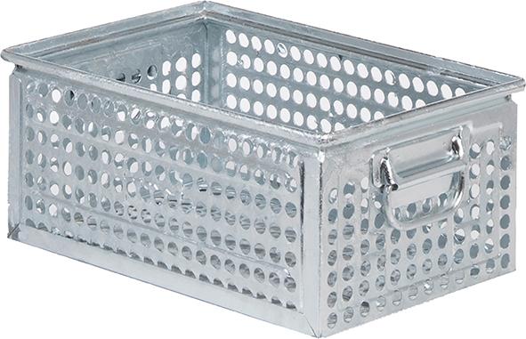 STAHLLOCHKASTEN GR.272-4 VERZINKT MM B=450 T=300 H=200