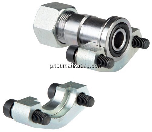 Exemplarische Darstellung: Gerade Flanschverschrau