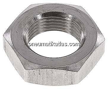 Sechskant-Gegenmutter M 27x2, V4A