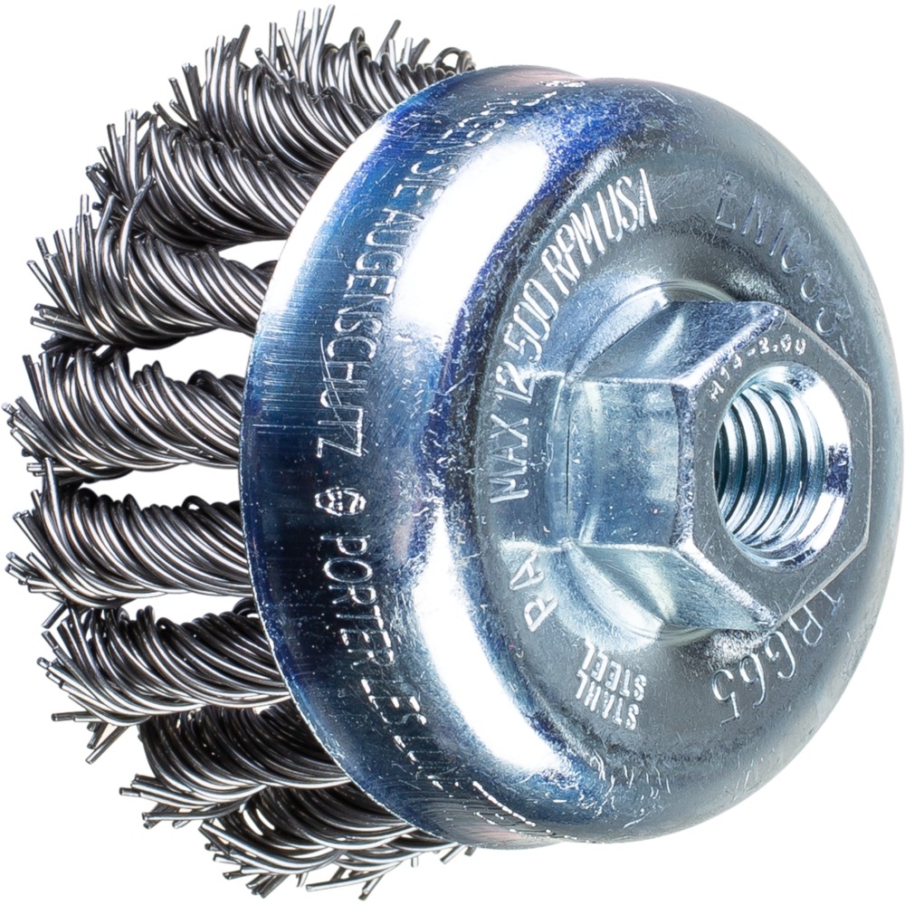 Topfbürsten mit Gewinde POS TBG 65/M14 ST 0,80