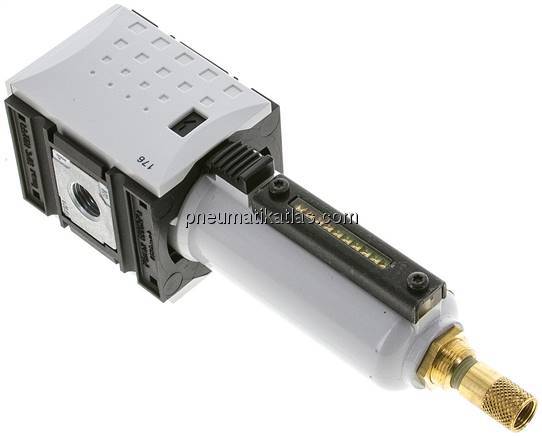 FUTURA Filter, G 1/4", Metallbehälter mit Sichtrohr