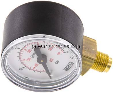 Manometer senkrecht (KU/Ms), 40mm, 0 - 40 bar, G 1/8"