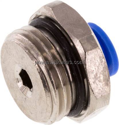 Gerader Steckanschluss G 1/2"-6mm, IQS-Standard