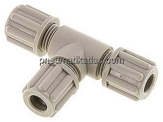 T-Schlauchverbindung 6x4mm, Polypropylen