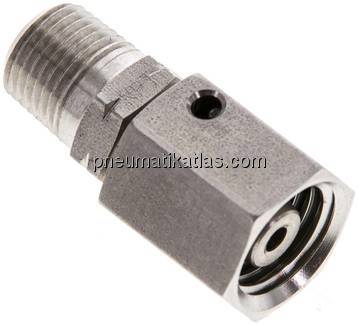 Einstellb. Schneidringverschr. 6 L-NPT 1/8", 1.4571