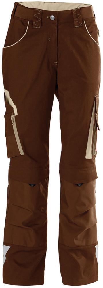 FORTIS Damen Bundhose 24,braun/beige,Gr.54
