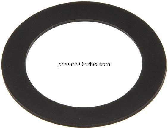 Dichtungen für PVC-U-Losflansche 50 mm (DN40), FKM