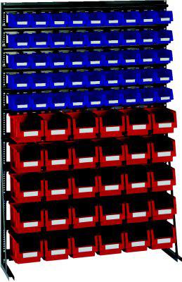 Vario-Regal V12B mit 75 PLK-Kästen bl/rot LA-KA-PE