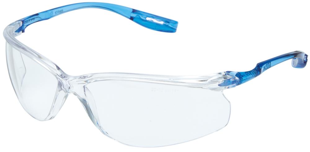 Brille ToraCCS AS,AF PC, klar, Rahmen blau