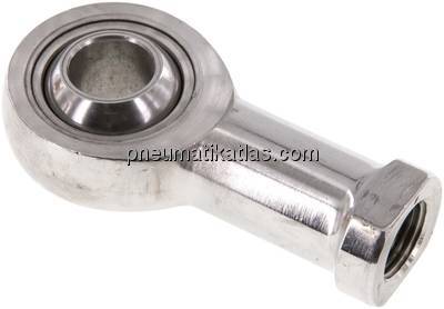 Gelenkkopf, M 16x1,5, Edelstahl