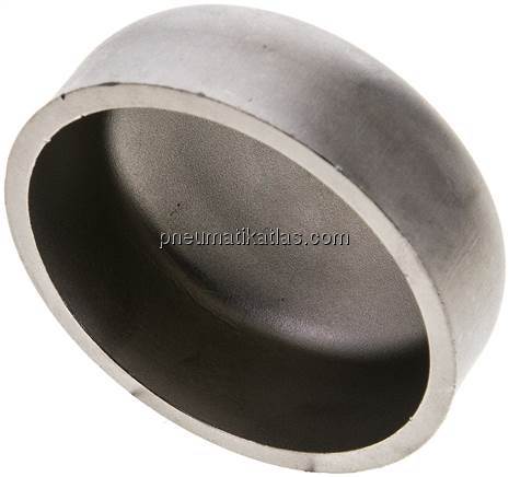 Rohrkappe 60,3x3,0mm, 1.4541, ähnlich DIN 28011