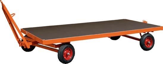 Industrie-Anhänger 1-Achs8000 kg 5000x2000mm GummiVarioFit