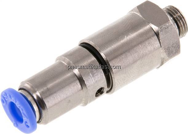 Gerade Schnelldrehverschraubung G 1/8"-6mm, IQS-Standard