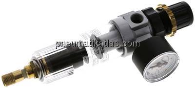 Mini-Filterregler G 1/4", 0,5 - 10 bar