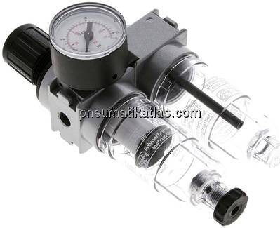 MULTIFIX Wartungseinheit (0), 2-tlg., G 1/8", 0,5 - 10 bar