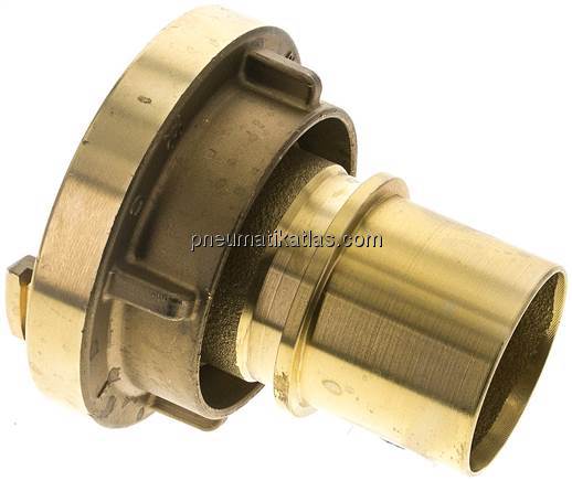 Storz-Kupplung 52-C, 50 (2")mm Schlauch, Messing