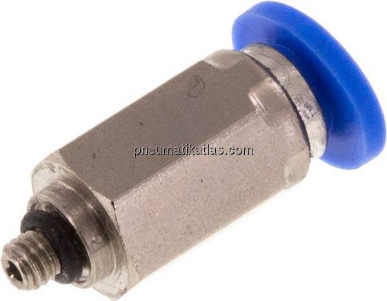 Gerader Steckanschluss M 3-3mm, IQS-Standard