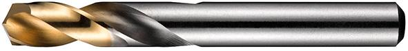 Kurzbohrer HSS DIN1897N 16,0mm 135G Typ N 2,5xD A02216.0 TiN Tip Dormer
