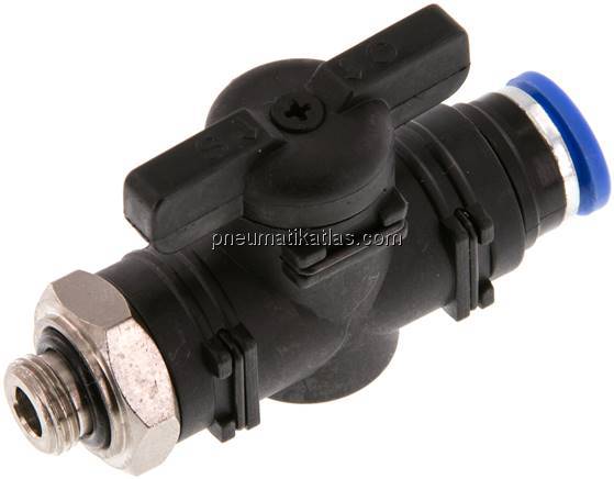 Absperrhahn G 1/8"-8mm, IQS-Standard