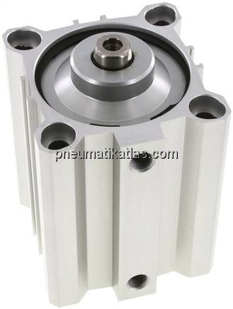 Kurzhubzylinder, doppeltwirkend, Kolben 80mm, Hub 80mm