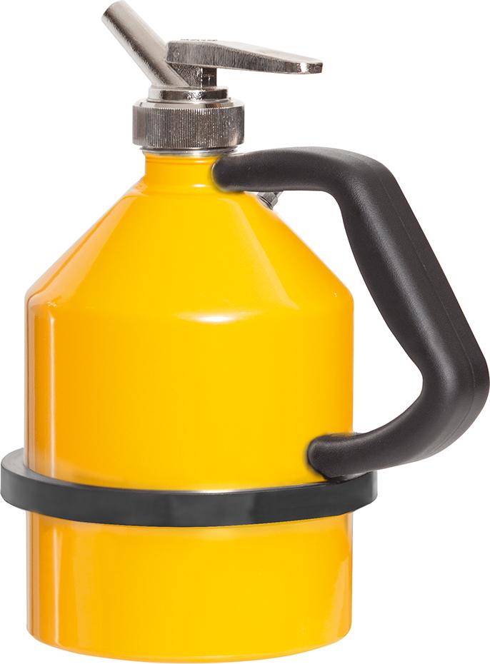 Feindosierkanne Stahl 2L gelb