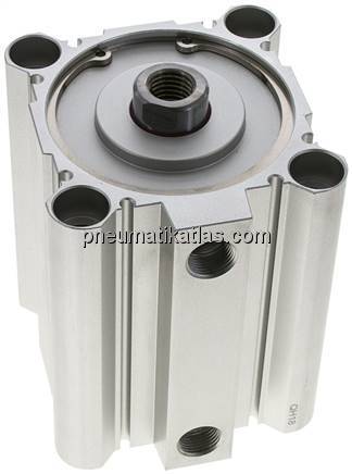 Kompaktzylinder, doppeltwirkend, Kolben 80mm, Hub 70mm