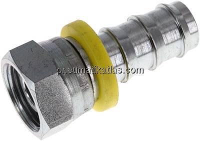 Steckanschluss 15 L Überwurfmutter, 15,9mm GSP-Schl.