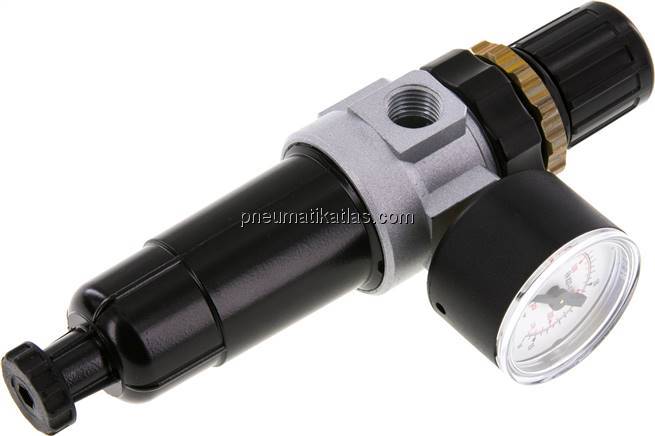 Mini-Filterregler G 1/4", 0,5 - 10 bar