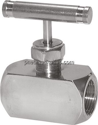 Exemplarische Darstellung: Edelstahl-Nadel-Absperr