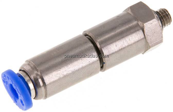 Gerade Schnelldrehverschraubung M 5-4mm, IQS-Standard