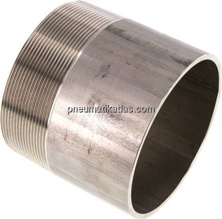 Anschweißnippel R 4"-100mm-114,3mm, 1.4571