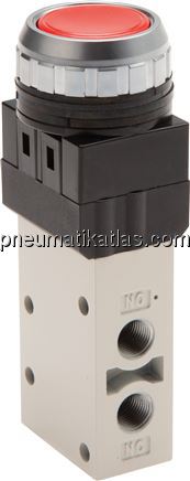 Exemplarische Darstellung: 3/2-Wege Drucktasterven